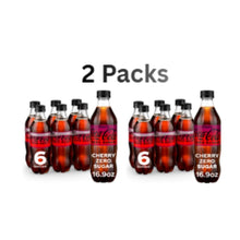 Coca-Cola Zero Sugar Cherry Diet Soda, 16.9 fl oz Bottles, 6-Pack (2 Pack, 12 Total Bottles) – Zero Sugar Cherry Soft Drink