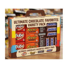 ( Chocolate Variety Packs ) Kit Kat Milk Chocolate Wafer Snack Size Candy, Bars .49 oz, 4 Count & Reese's Milk Chocolate Snack Size Peanut Butter Cups Candy packs, .55 oz (4 Count) & Hershey's Milk Chocolate Full Size Candy Bar