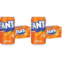 Fanta Orange Soda Fruit Flavored Soft Drink, 7.5 fl oz, 20 Pack