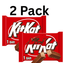 Kit Kat Milk Chocolate Wafer Candy, Bar 1.5 oz 2 Pack