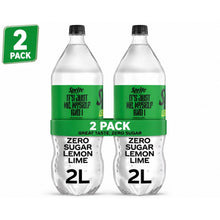 Sprite Zero Sugar Lemon-Lime Caffeine Free Soda Pop Bottle, 2 Liter Bottles, Pack of 2