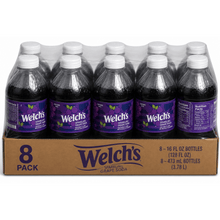 Welch’s Classic Grape Soda – 8 Pack (20 oz Bottles) | Bold Fruity Carbonated Soft Drink | Refreshing Grape Flavor Beverage
