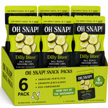 OH SNAP! Dilly Bites Dill Pickle Snack Packs, 3.25 fl. oz., 6 ct.
