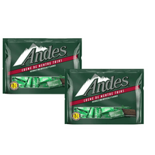 Andes Crème de Menthe Mint Chocolate Candy, 8.5 oz Bags (2 Pack) – Gluten Free, Peanut Free, Classic After-Dinner Mints
