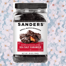 Dark Chocolate Caramel Sea Salt Tub, 28 oz.