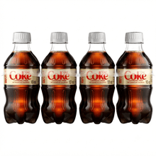 Diet Coke Caffeine-Free Soda Pop Bottles, 10 fl oz, 4 Pack - 2 packs