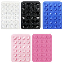 Silicone Suction Cup Phone Holder, Adhesive Base Suitable for Most Phones, Universal Finger Rest for Selfie Videos, 5pcs Set/Black/White/Light Pink/Pink/Royal Blue