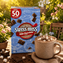Milk Chocolate Hot Cocoa Mix, Rich Creamy Chocolate Drink Powder, Instant Hot Chocolate Beverage, Single Serve Packets, 49 Count