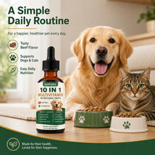 Advanced MULTIVITAMIN for Dogs DROPS 10in One Daily Health Care, Contains Brazilian Dragon Blood Tree, Pasteurella Yeast, D-Manos, and Pumpkin Seed Extract