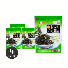SURASANG, Natural Seasoned Seaweed Snacks - 4 Packs, 60G Each, Healthy Seaweed Treats