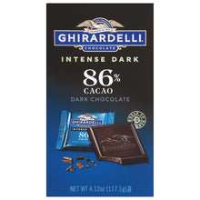 Intense Dark 86% Cacao Chocolate Squares - 4.12 oz