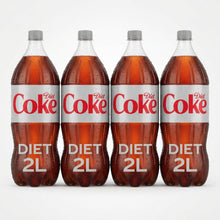 (4 Pack) Diet Coke Soda, 2 Liters Each