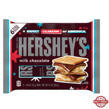 Hershey's Milk Chocolate Candy Bars, 1.55 oz Each, 6 Count – Classic Creamy Milk Chocolate Treat