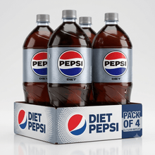 Zero Sugar Cola Style Soft Drink, 1.25L Bottle | Fizzy Carbonated Beverage | Large Size Refreshing Soda Pack OF 4