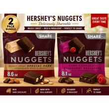 HERSHEY'S Nuggets Dark Chocolate Variety 2-Pack Bundle