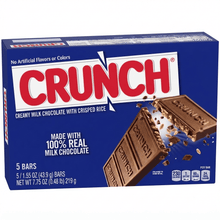 Crunch Milk Chocolate Candy Bar 5ct. (May Melt During Shipping)
