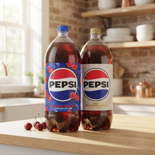 Pepsi Wild Cherry Cola Soda, 2 Liter Bottle + Diet Pepsi Caffeine Free Cola Soda, 2 Liter Bottle, 2 Bottle Combo Pack