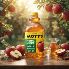 Pack of One, No Artificial Sweeteners, Mott's 100% Apple Juice, 64 Fluid Ounce, Bottle
