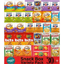 Snacks And Crackers Variety pack. Bulk Assortment, Cheese Crackers - Snacks for Adults and Childrens, Gift box by Baigwal. (30 packs).