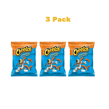3 Pack Cheese-Flavored Puff Corn Snacks – Light, airy corn puffs coated in savory cheese seasoning for a soft, melt-in-your-mouth crunch. 2.5 oz bag