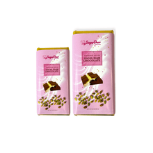 Large And Small Milk Angel Hair Luxury Chocolate Pistachio Filled Bars