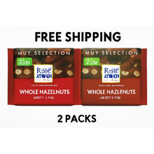 Ritter Sport Dark & Milk Chocolate with Whole Hazelnuts