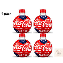 Coca-Cola Soda Pop Orb Bottle, 13.5 fl oz (4 Pack) – Classic Coca-Cola Soft Drink, Refreshing Carbonated Soda Beverage, Iconic Orb Bottle Design, Ready-to-Drink Cola, Perfect for Parties, Lunches & Everyday Refreshment