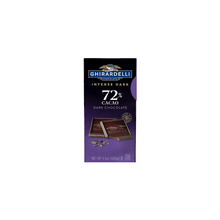 Intense Dark Chocolate Bar, 72% Cacao, 3.5 oz Bar