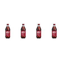 (4 Pack) Dr Pepper Soda Pop, 20 fl oz Bottles