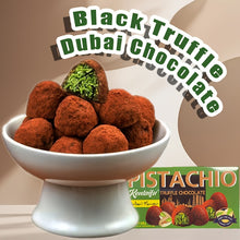 Pistachio Chocolate Truffles (2.04 Oz), a Double Indulgence Explosion! The Rich Chocolate Flavor Meets The Nutty Aroma of Pecans. Chocolate, Dubai Chocolate, Exquisite Pastries, Luxurious Chocolate, Holiday Buyers, Gift Purchasers