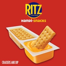 Handi-Snacks RITZ Crackers 'N Cheesy Dip Snack Packs, 10 Snack Packs