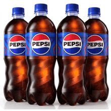 Pepsi Cola Soda Pop, 20 fl oz Bottle 4 Packs