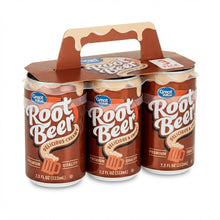 3 Pack Cans Great Value Root Beer Soda Pop, 7.5 fl oz.