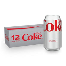 Diet Coke Soda Soft Drink Cans, 12 fl oz, 12 Pack | No sugar, no calories, 46 mg caffeine per can