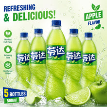 Coca-Cola Fanta Apple Flavor Soda 16.91oz * 5 Bottles Fruit Flavor Drink Carbonated Soda