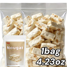 Peanut Nougat 1 Bag 4.3oz. Individually Packaged Delicious Crispy Snacks Soft Chewy Sharing Snacks Peanut Candy Candy Afternoon Tea Dim Sum Snacks Party Snacks Online Red Snacks Gifts Candy Snacks