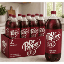 Dr Pepper Soda Pop, 11.50 fl oz, Bottle 7 count