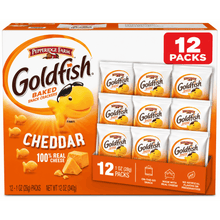 Goldfish Cheddar Crackers Snack Packs - 1oz/12ct