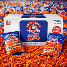Andy Capp’s 47 Pack Hot Fries – 0.99 oz Snack Bags, Spicy Crunchy Chips, Corn & Potato Snacks, On-the-Go Snack, Individually Wrapped, Bulk Value Pack
