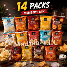 Variety Chip Snack Collection, Member's Mark Member's Mix 14 Pack Bundle, Individual 1 oz Snack Bags, Assorted Flavor Crunchy Chips, Multi Pack Pantry Assortment, Party Snack Bundle, Total Net Weight 14 oz, Total Count 14 Packs