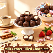 170g Pack Milk Chocolate Balls with Milky Flavor, Great for Party Sharing, Home Relaxing & On The Go Treats