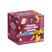 Cheese, Fruit and Nut Snacks, 12 Pack – Convenient Protein-Packed Snack Packs for Lunches & On-the-Go Eating
