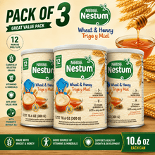 (3 pack) NESTLE Nestum Wheat and Honey Cereal 10.6 oz. C 10.6 oz