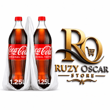 pack of 2 Coca-Cola Soda Pop Bottle, 1.25 Liters