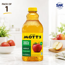Mott's 100% Apple Juice, No Sugar Added, Natural Apple Flavor, Excellent Source of Vitamin C