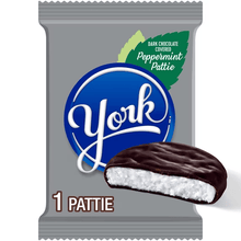 2 PACK York Dark Chocolate Peppermint Patties Candy, Pack 1.4 oz