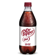 Diet Dr Pepper Soda, 20 fl oz Bottle, Refreshing Soft Drink 1 pack