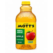 Mott's 100% Apple Juice, No Added Sugar, 100% Fruit Juice, Rich in Vitamin C, Family Size Bottle, 86 fl oz
