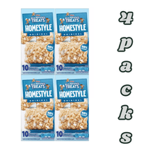 Treats Homestyle Chewy Crispy Marshmallow Squares, Kids Snacks, 11.6 oz, 10 Count 4 PACK