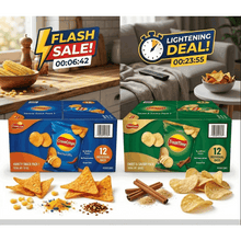 Classic Potato Chips Variety Pack, Crispy Original Potato Snack Chips, 1 oz. Individual Bags, 25 Count Multipack for Lunches, Office Snacks, Travel, Parties, and Everyday Snacking